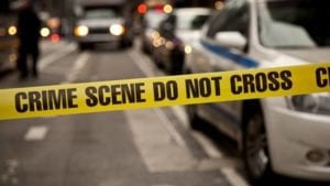 Crime scene do not cross banner