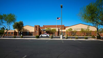 LVMPD officer shot