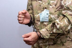 Nevada military charged with theft